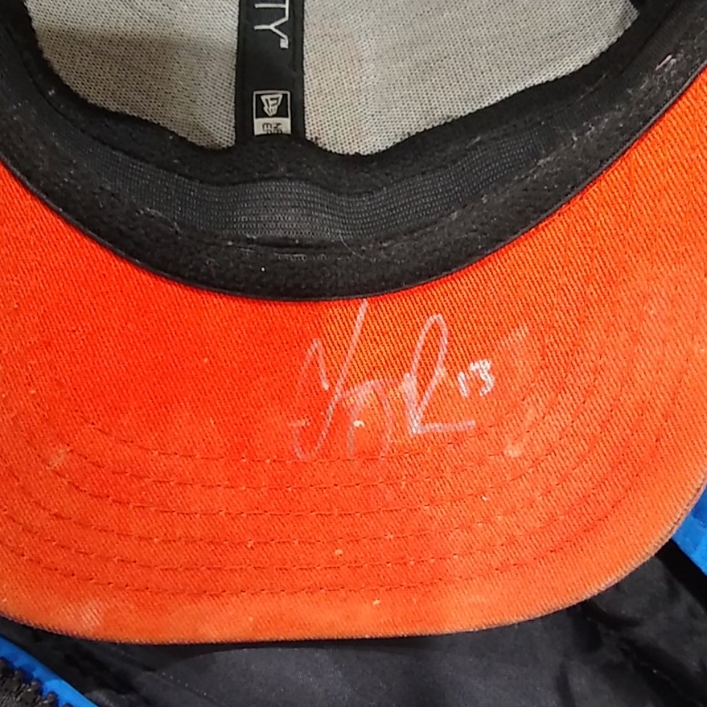 Cody Ross autographed SF Giants baseball cap